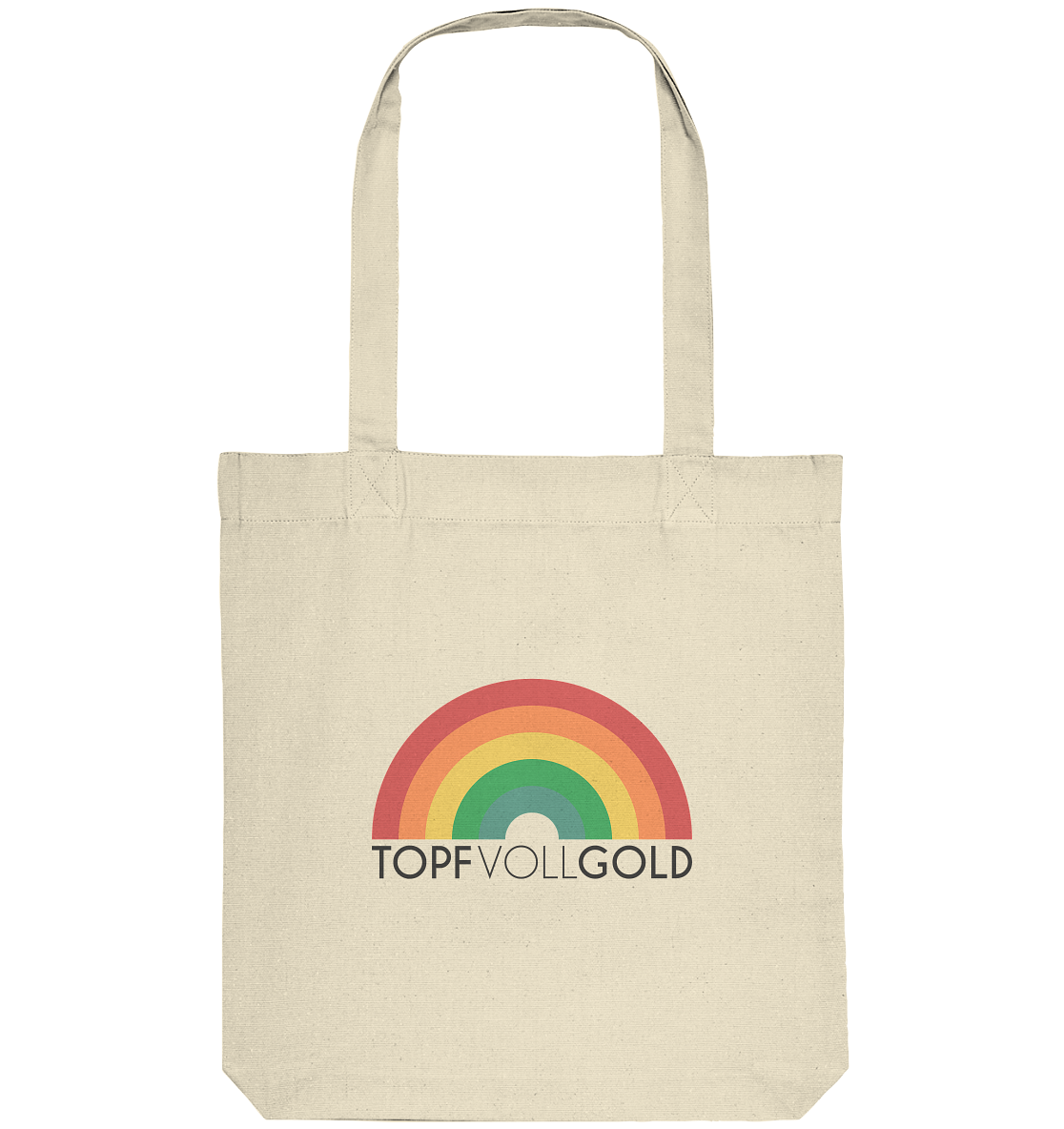 Bio-Jutebeutel "Topfvollgold"